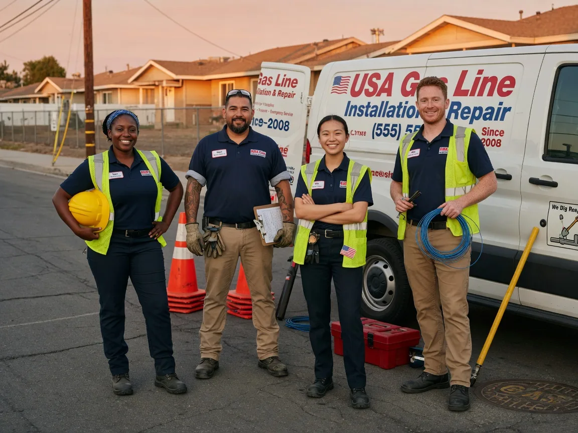 Gas Line Installation company in Pearl, IL